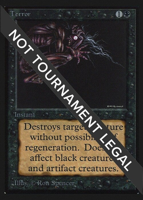 Terror Card Front
