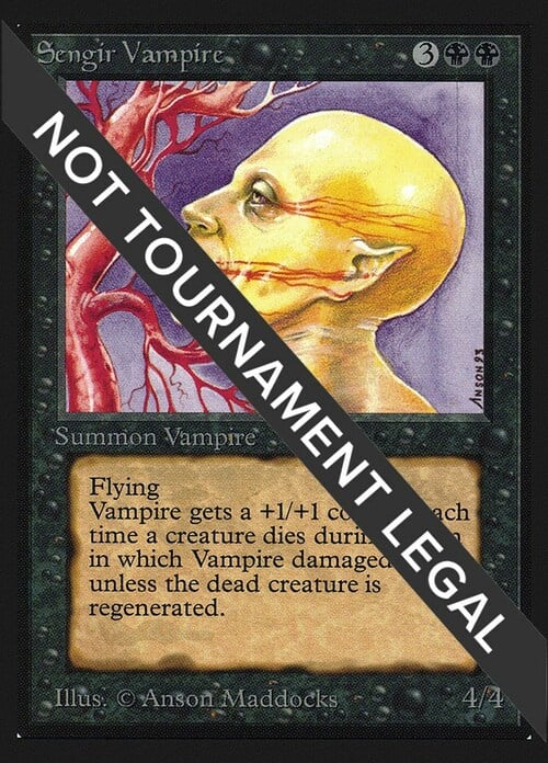 Sengir Vampire Card Front