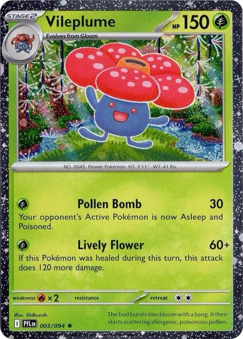 Vileplume Card Front