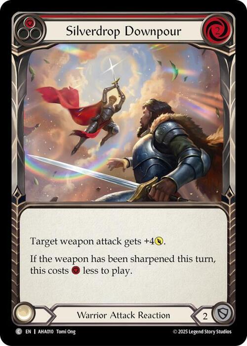 Silverdrop Downpour Card Front