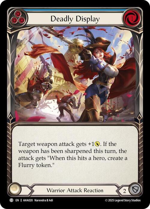Deadly Display (Blue) Card Front