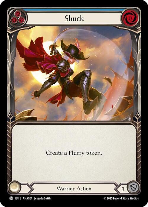 Shuck Card Front