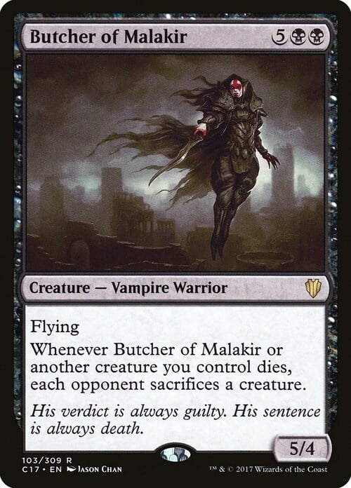 Butcher of Malakir Card Front