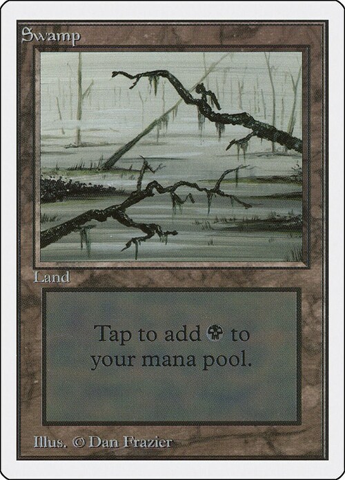 Swamp Card Front