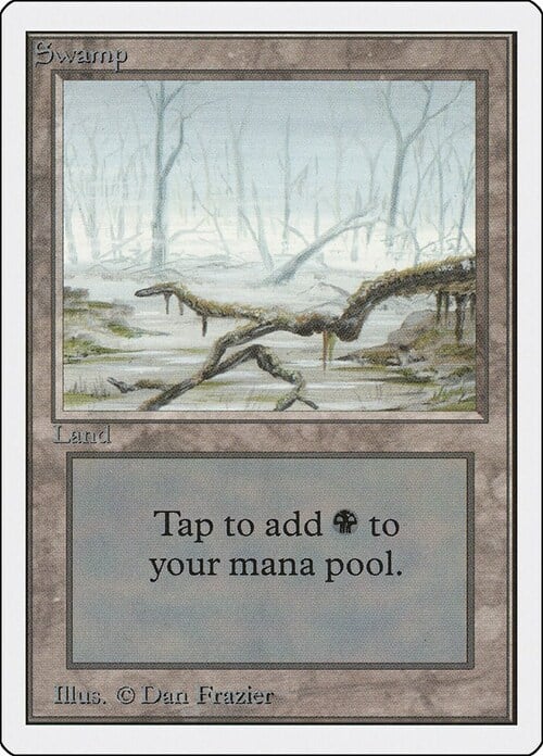 Swamp Card Front