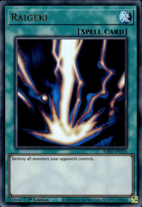 Raigeki Card Front