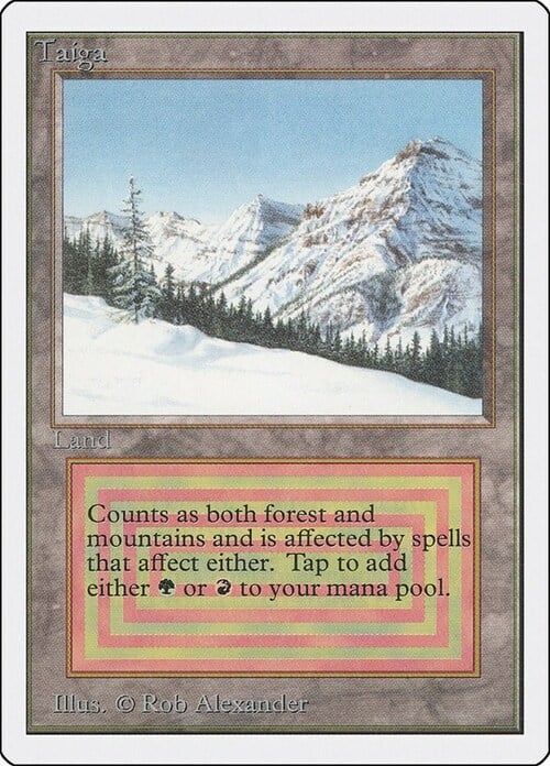 Taiga Card Front