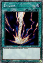 Raigeki · Platinum Secret Rare 110sec