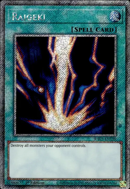 Raigeki Card Front