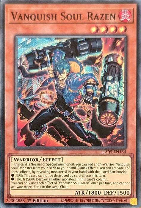 Sgomina Anima Razen Card Front