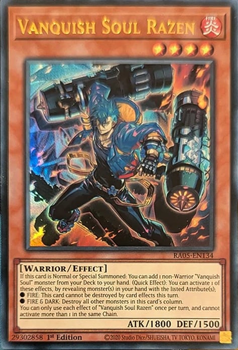 Sgomina Anima Razen Card Front