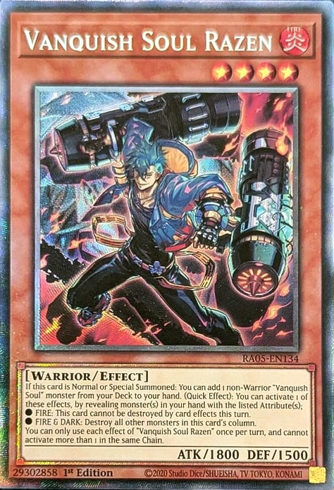 Sgomina Anima Razen Card Front