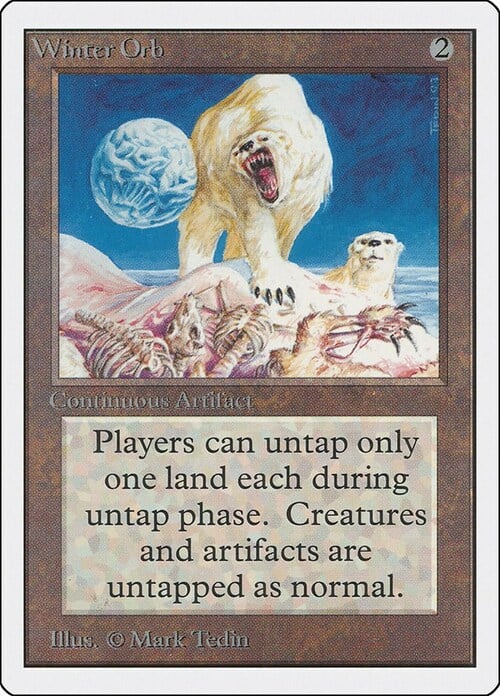 Winter Orb Card Front