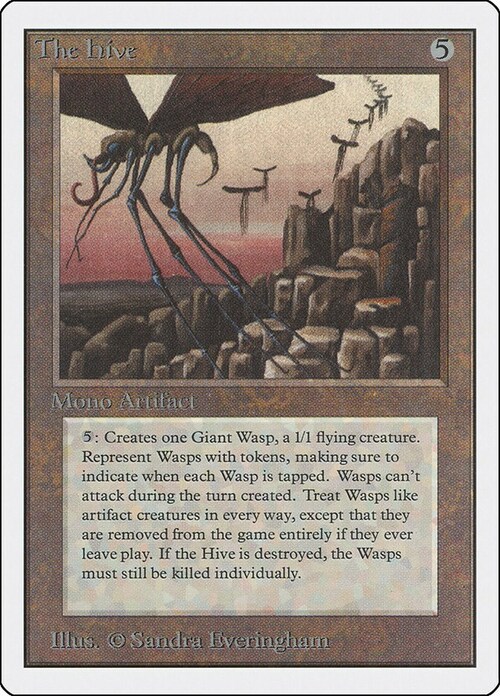 The Hive Card Front