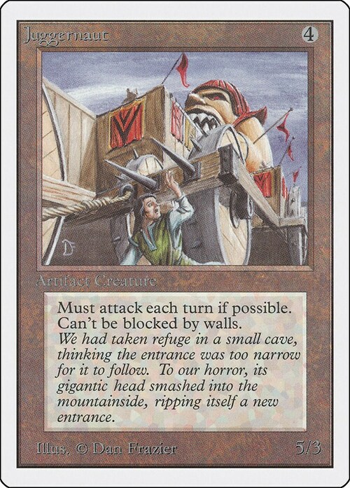 Juggernaut Card Front