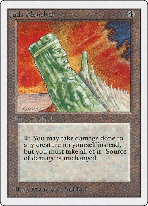 Jade Monolith Card Front