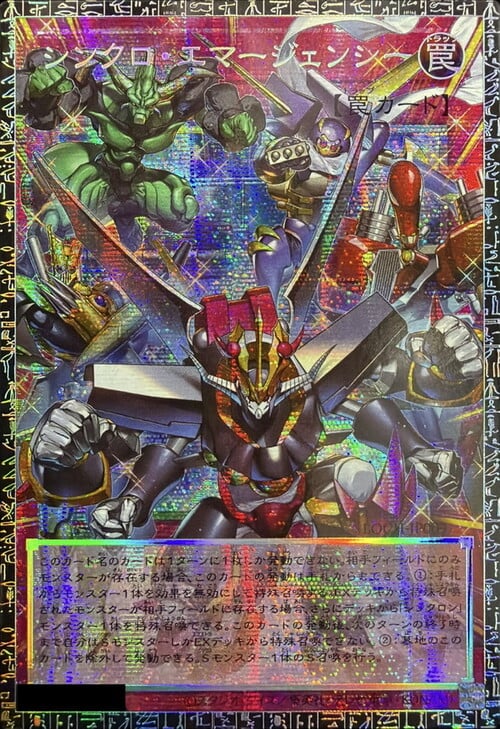 Synchro Emergency Card Front