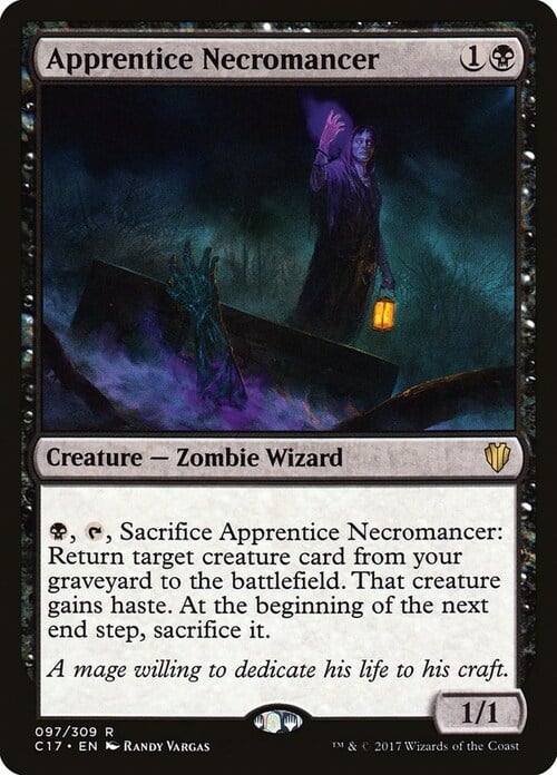 Apprentice Necromancer Card Front