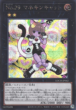 Número 29: Maniquí Gato Frente