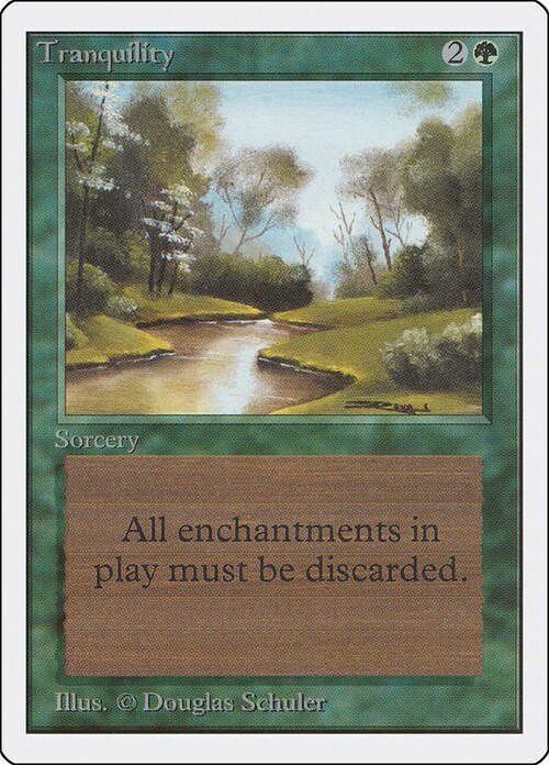 Tranquility Card Front
