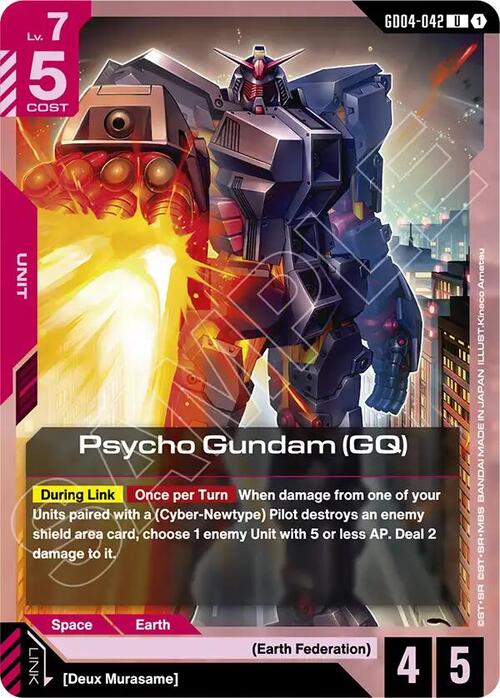 Psycho Gundam (GQ) Frente