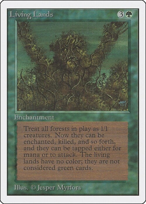 Living Lands Card Front