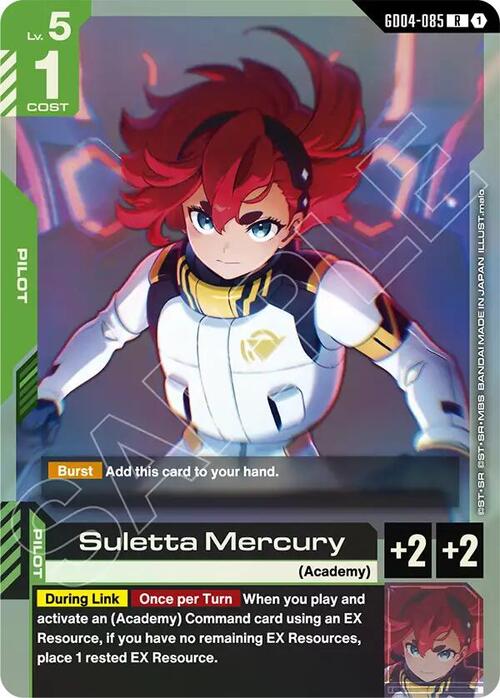 Suletta Mercury Frente