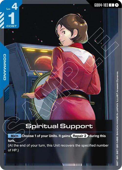 Spiritual Support Frente