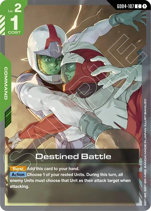 Destined Battle Frente