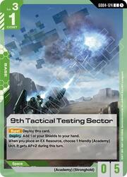 9th Tactical Testing Sector GD04-124