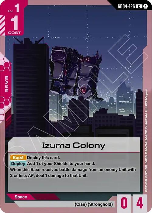 Izuma Colony Card Front