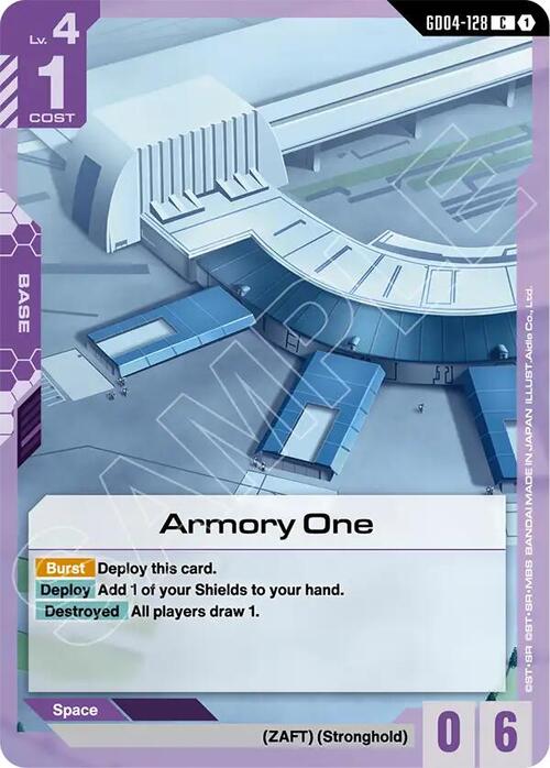 Armory One Card Front