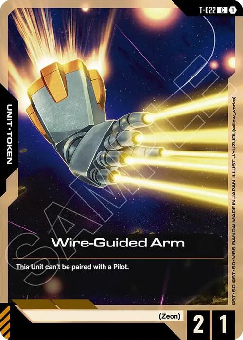Wire-Guided Arm Frente