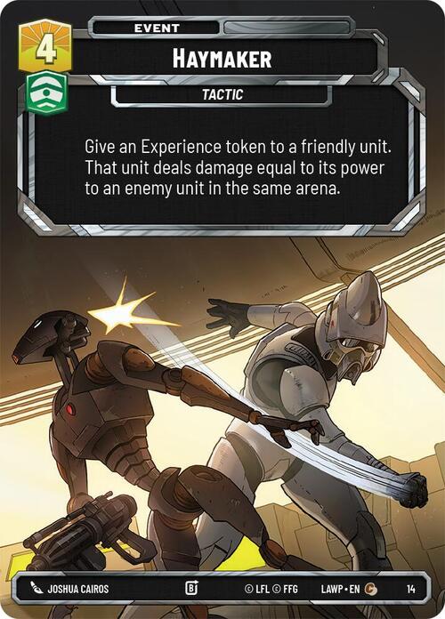 Haymaker Card Front