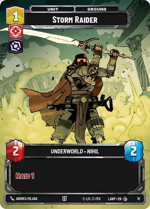 Storm Raider Card Front