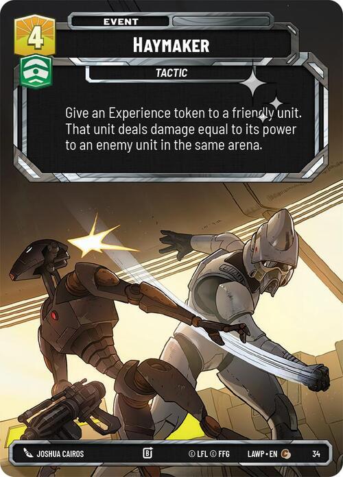 Haymaker Card Front
