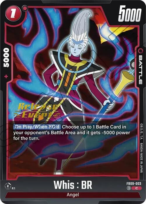 Whis : BR Card Front