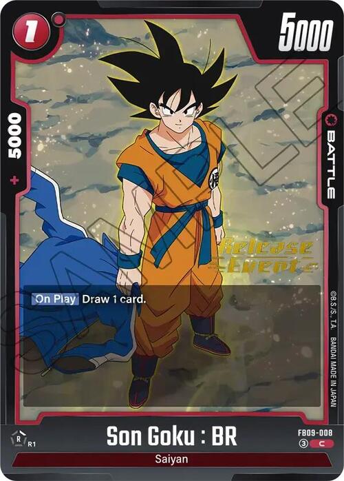 Son Goku : BR Card Front