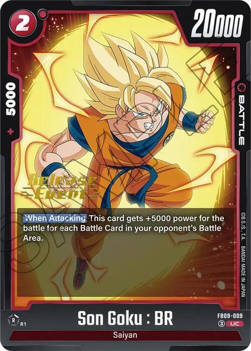 Son Goku : BR Card Front