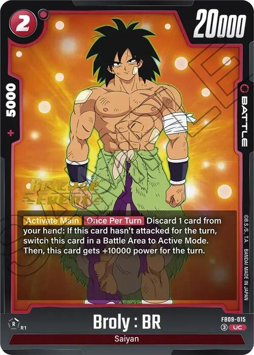 Broly : BR Card Front