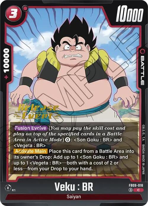Veku : BR Card Front