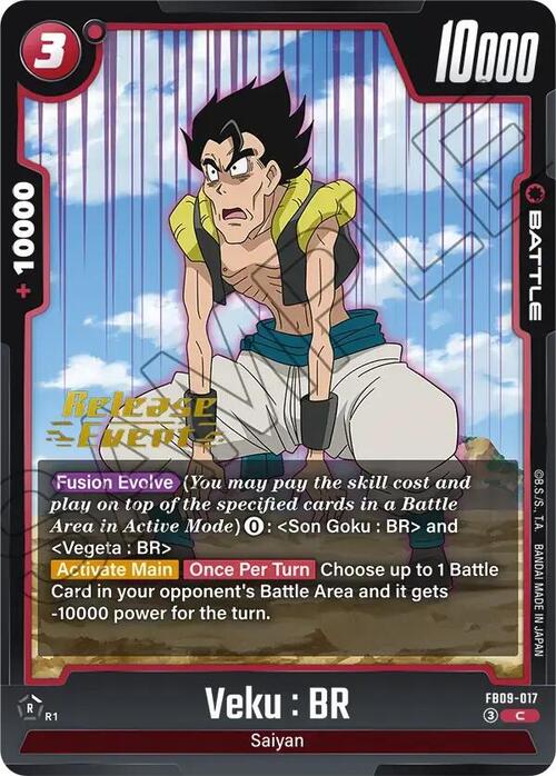 Veku : BR Card Front