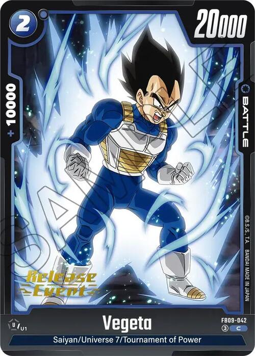 Vegeta Frente