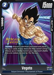 Vegeta · Pre-Release Stamped FB09-043