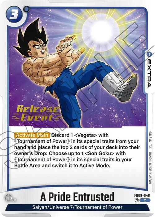 A Pride Entrusted Card Front