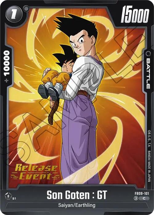 Son Goten : GT Card Front