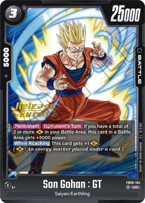 Son Gohan : GT Frente