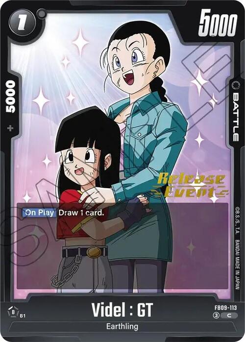 Videl : GT Card Front
