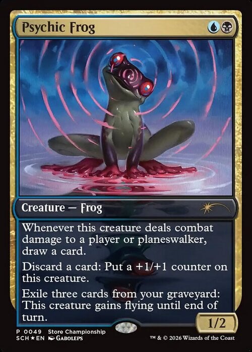 Rana Psichica Card Front