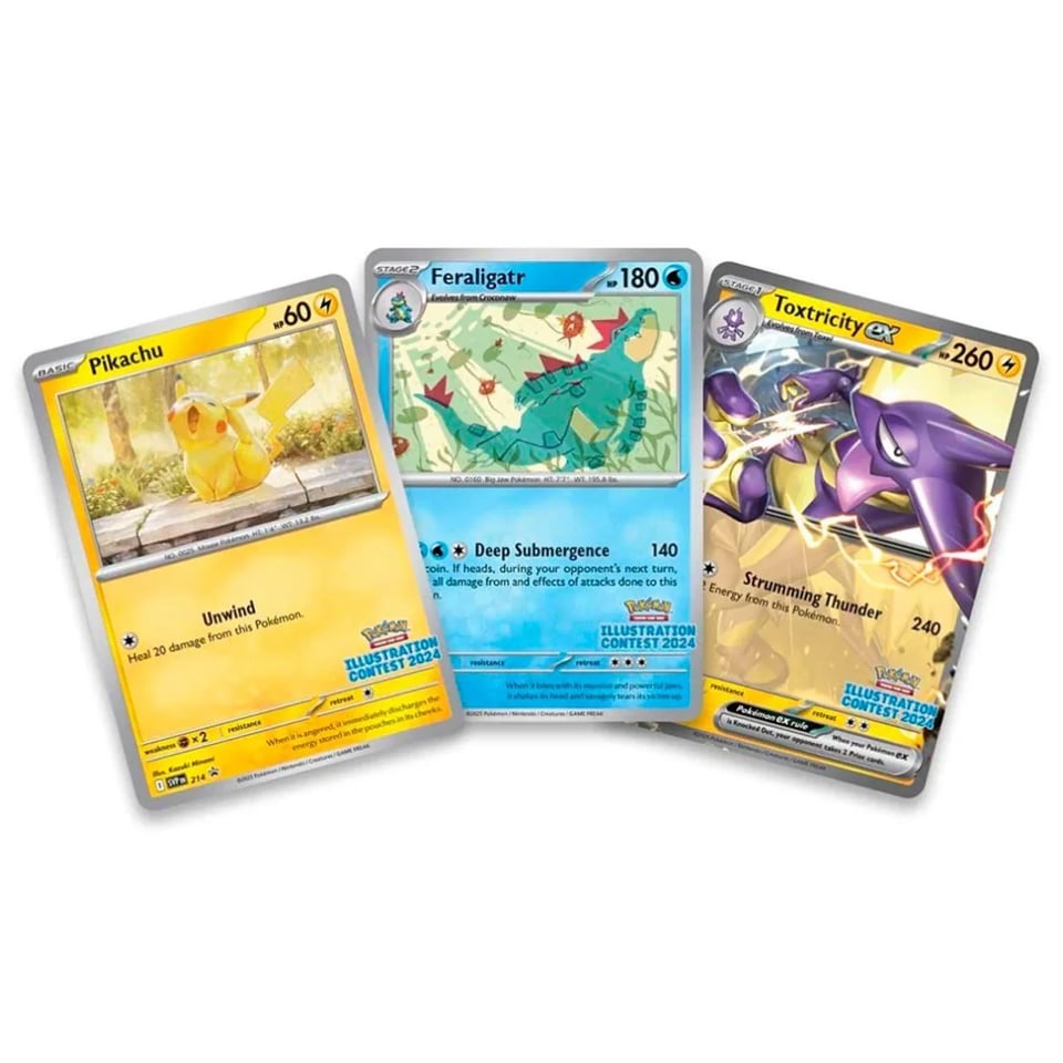 Illustration Contest 2024 Promo Set SV Black Star Promos | Pokmon |  CardTrader